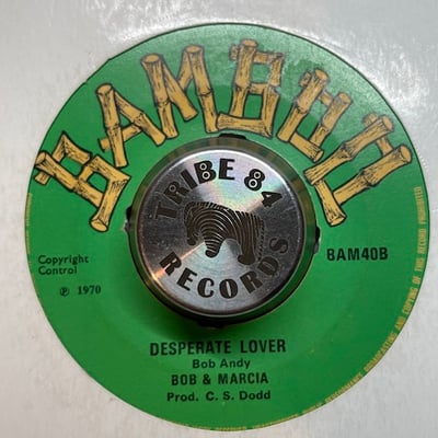 Bob & Marcia, Bob Andy - Always Together / Desperate Lover picture 2
