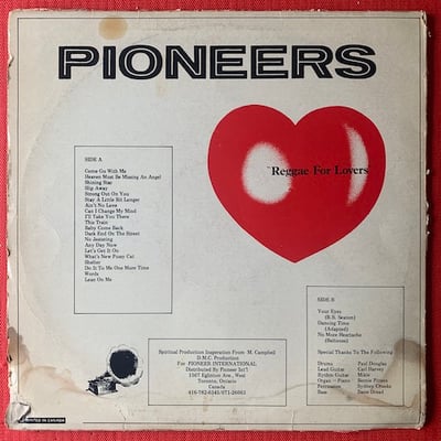 The Pioneers - Reggae For Lovers picture 2