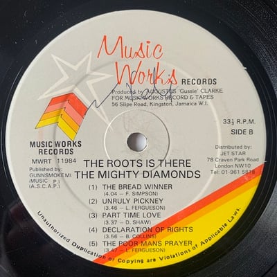 The Mighty Diamonds - The Roots Is There picture 3