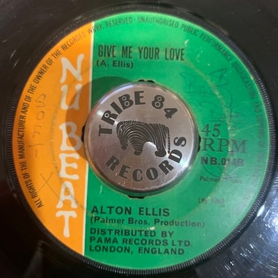 Alton Ellis - La La Means I Love You / Give Me Your Love picture 2
