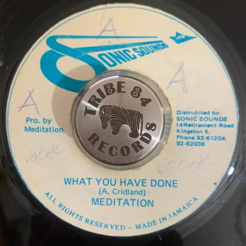 The Meditations – What You Have Done