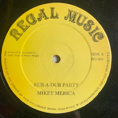 Mikey Merican - Rub A Dub Party / Money Loverpicture