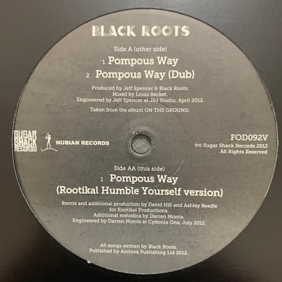 Black Roots - Pompous Way picture 3