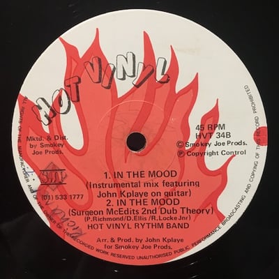 Christine Lewin, Hot Vinyl Rythm Band - In The Mood picture 4