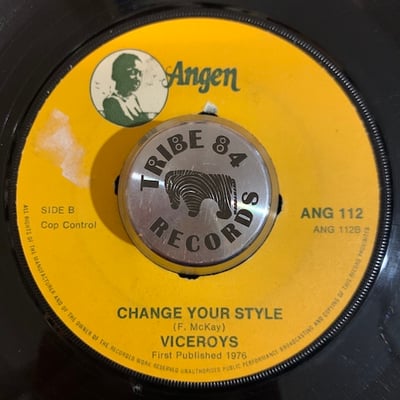 The Pioneers, Dennis Brown - Marcus Marcus Garvey / Change Your Style picture 2