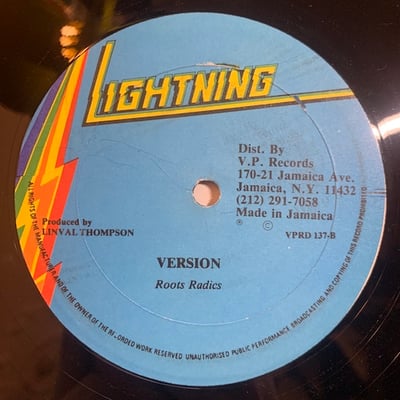 Linval Thompson, The Roots Radics - I Really Love You picture 2