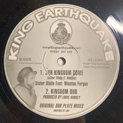 Sister Olidia - Where Were You / Jah Kingdom Come picture 2