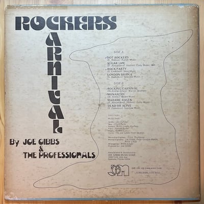 Joe Gibbs & The Professionals - Rockers Carnival picture 2