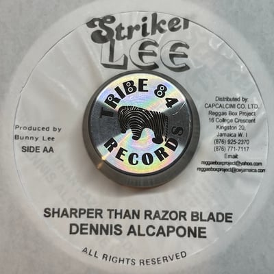 Dennis Alcapone, Eric Donaldson, Dennis Alcapone - Alcapone Guns Don't Argue / Sharper Than Razor Bladepicture