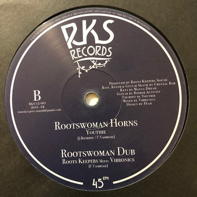 Jah Marnyah, Youtie - Rootsman Skank, Rootswoman Horns picture 2