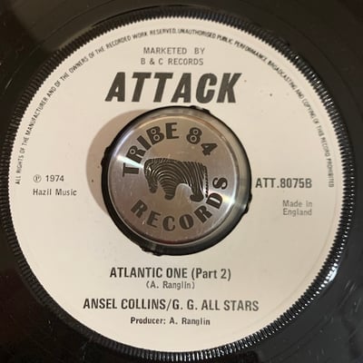 Ansel Collins, G.G. Allstars - Atlantic One picture 2
