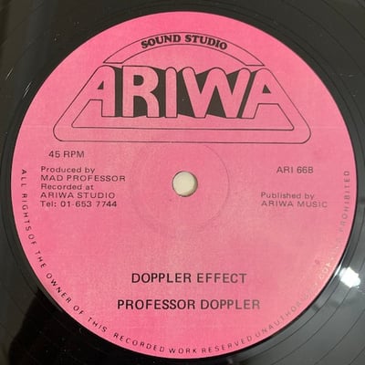 John McLean, Mad Professor - If I Give My Heart To You / Doppler Effect picture 2