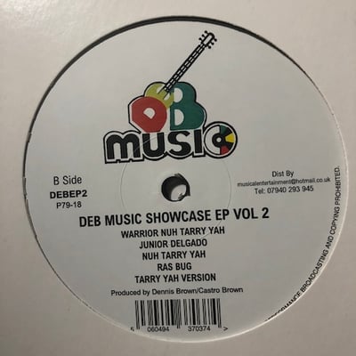 Junior Delgado - Deb Music Showcase Ep Vol 2 picture 2