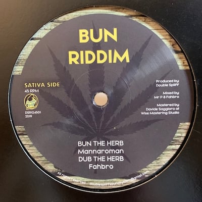 Mc Baco, Mannaroman - Bun Riddim / Bun The Herb picture 2