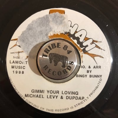 Michael Levy, Dudap - Gimmi Your Lovingpicture