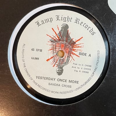 Sandra Cross, Sgt. Pepper - Yesterday Once More / Eternally Yours picture 2