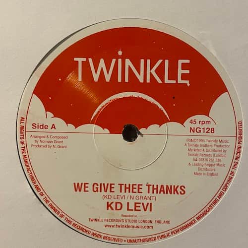 K.D. Levi – We Give Thee Thanks / Children Of Jah