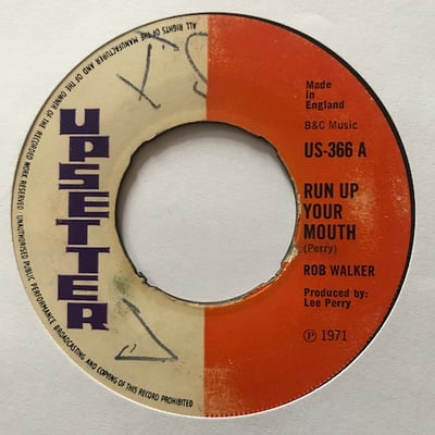 Rob Walker - Run Up Your Mouth picture 2