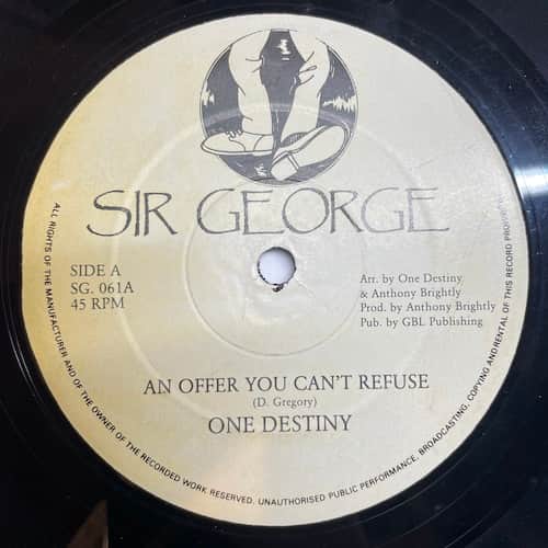 One Destiny – An Offer You Can't Refuse