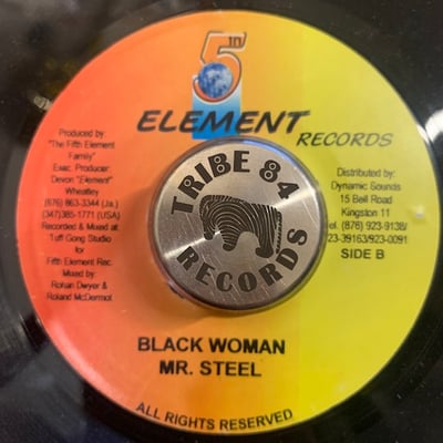Warrior King, Mr. Steel - Love For The People / Black Woman picture 2