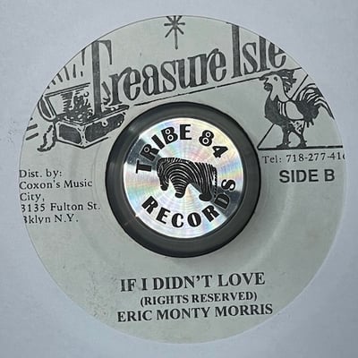 Eric "Monty" Morris - Salamon Gundie / If I Didn't Love picture 2