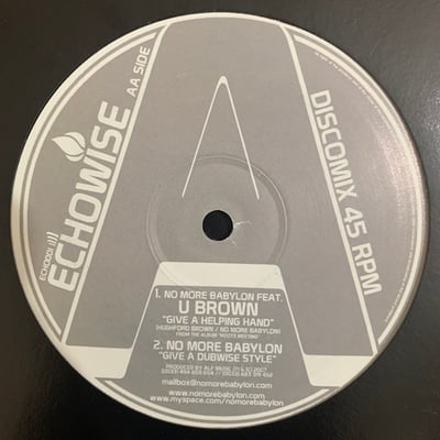 No More Babylon - Youthman / Give A Helping Hand picture 2