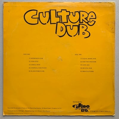 Culture - Culture Dub picture 2