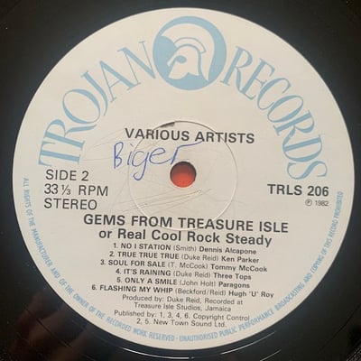Various - Gems From Treasure Isle Or Real Cool Rock Steady picture 4