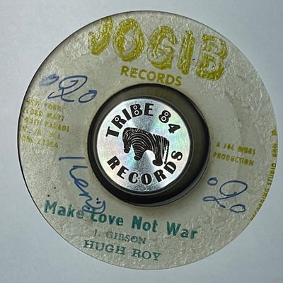 Hugh Roy Jr., The Heptones, Hugh Roy Jr. - Freedom Train / Make Love Not War picture 2