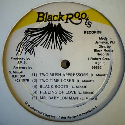 Sugar Minott - Black Roots picture 2