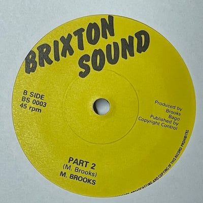 Mike Brooks - Take It Easy Natty Dread picture 2