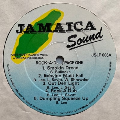 Page One - Rock A Dub picture 4
