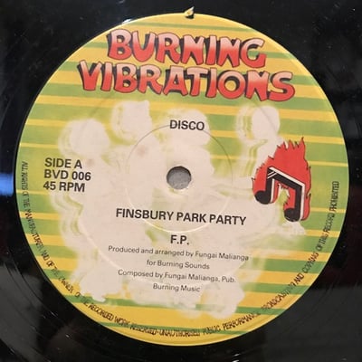 Fungai Malianga - Finsbury Park Party / Things We Say Today picture 3