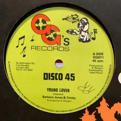 Barbara Jones, Trinity - Young Lover picture 2