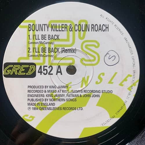 Bounty Killer, Colin Roach – I'll Be Back