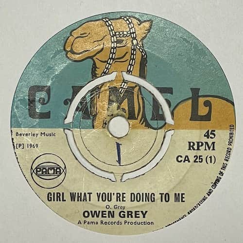 Owen Gray – Girl What You're Doing To Me