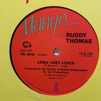 Ruddy Thomas - Long Lost Lover picture 2