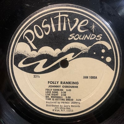 Johnny Osbourne - Folly Ranking picture 4