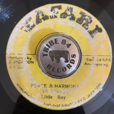 Little Roy - Tribal War / Peace And Harmony picture 2