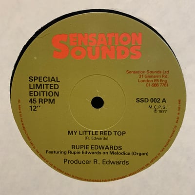 Rupie Edwards, Dobby Dobson - My Little Red Top / That Wonderful Sound picture 3