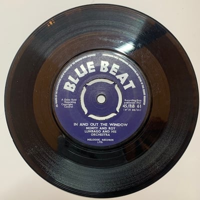 Monty & Roy, Drumbago All Stars - In And Out The Window / Tra La La Boogie picture 2