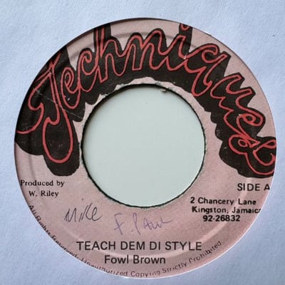 Flow Brown - Teach Dem Di Stylepicture
