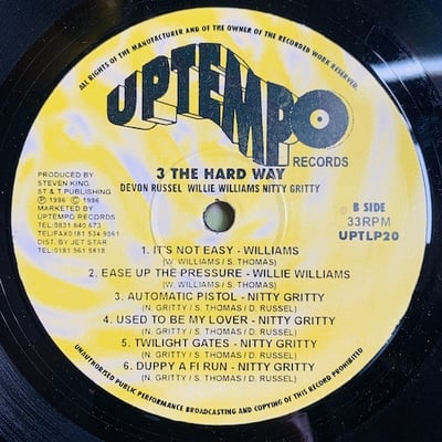 Devon Russell, Willi Williams, Nitty Gritty - 3 The Hard Way Roots picture 3