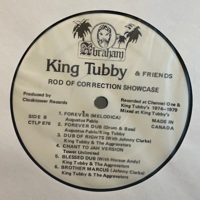 King Tubby And Friends - Rod Of Correction Showcase picture 4