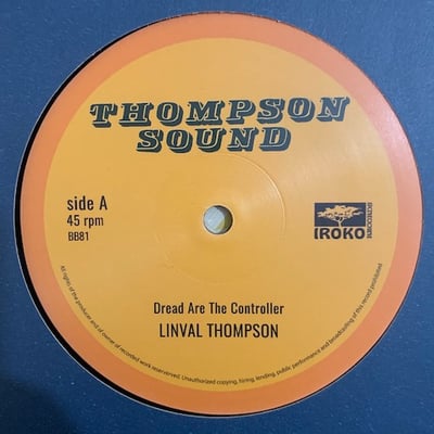 Linval Thompson - Dread Are The Controller picture 2