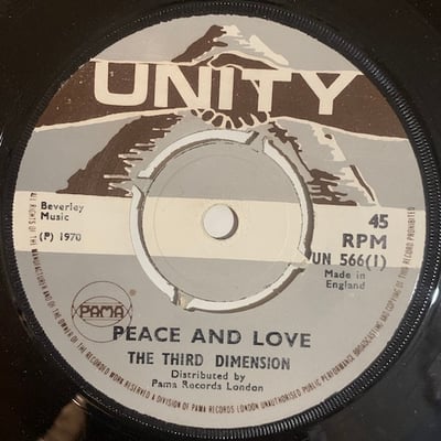 The Third Dimension - Peace And Love picture 2