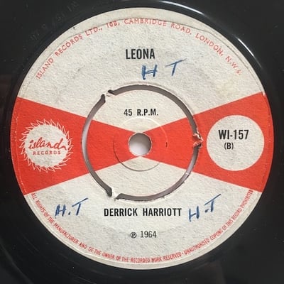 Derrick Harriott - What Can I Do (The Wedding) / Leona picture 2