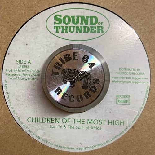 Earl Sixteen, The Sons Of Africa – Children Of The Most High