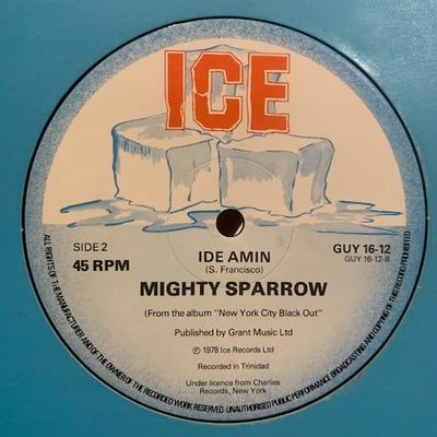 Mighty Sparrow - King Kong / Idi Amin picture 3