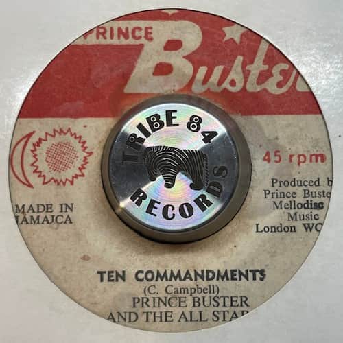Prince Buster's All Stars – Ten Commandments / Pharaoh House Crash